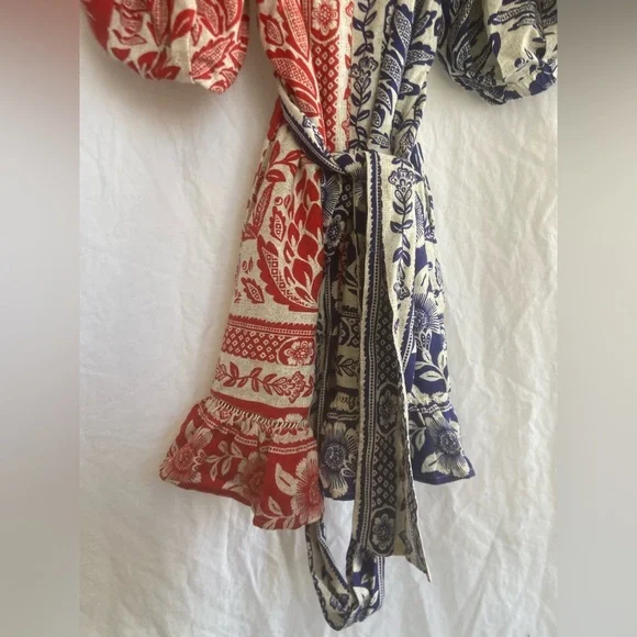 Farm Rio Mixed Pineapple Garden Mini Dress Small - Picture 16 of 16